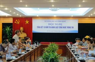 Bộ Khoa học và Công nghệ: Tổng kết 10 năm thi hành Luật Công nghệ thông tin